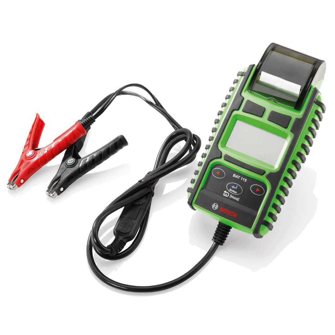 Bosch BAT-115 Akkutesteri tulostimella