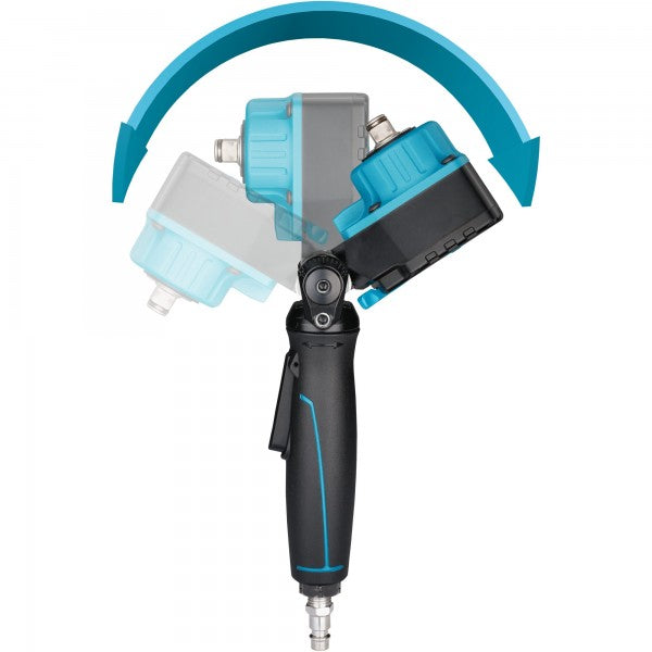 Hazet 9012ATT TwintTurbo nivelletty mutterinväännin 1/2 tuuman kara