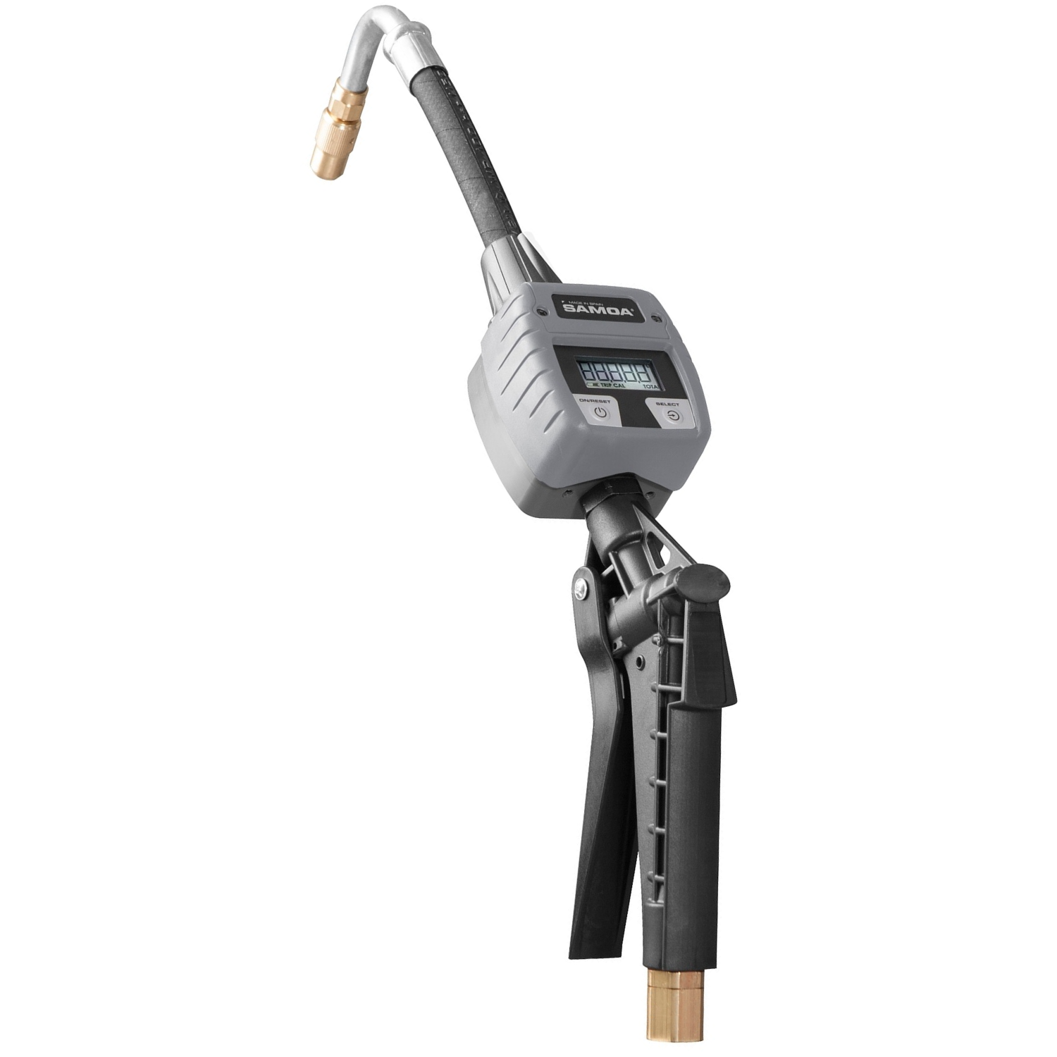 SAMOA Lasinpesunestemittari, vakaamaton, taipuisa suutinletku 90°, manuaali nokka, 365575