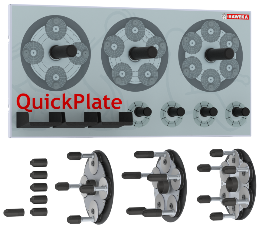 Haweka Quick Plate 4/5/6 -sarja käsilukolle / 210400001