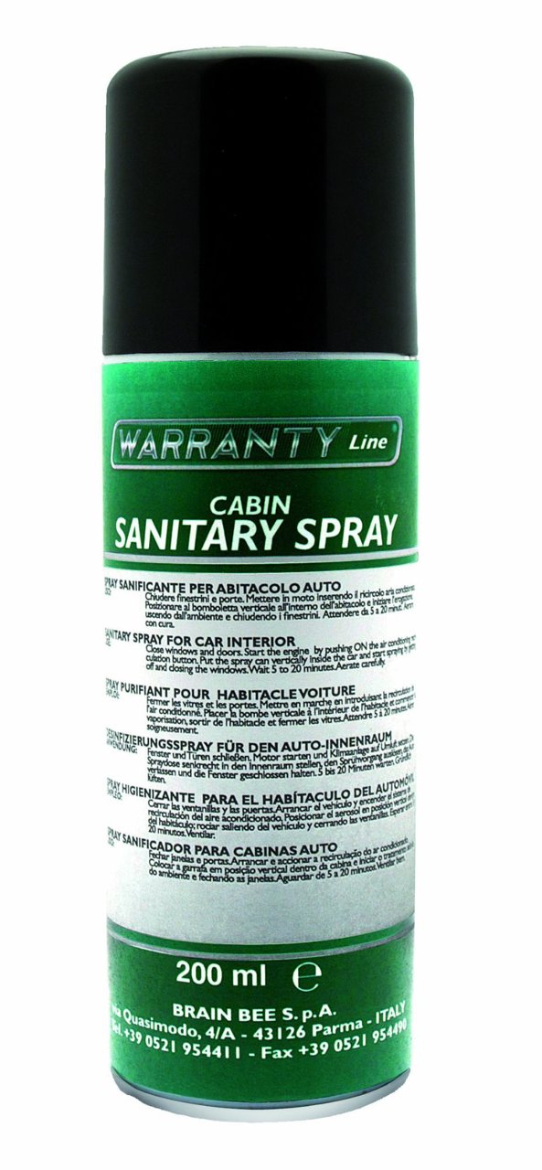 Brainbee desifiontispray 200 ml ilmastointijärjestelmälle.