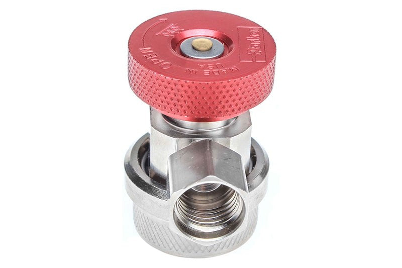 BrainBee Huoltoliitin HP korkeapaine, pun. M14x1,5/F R134a