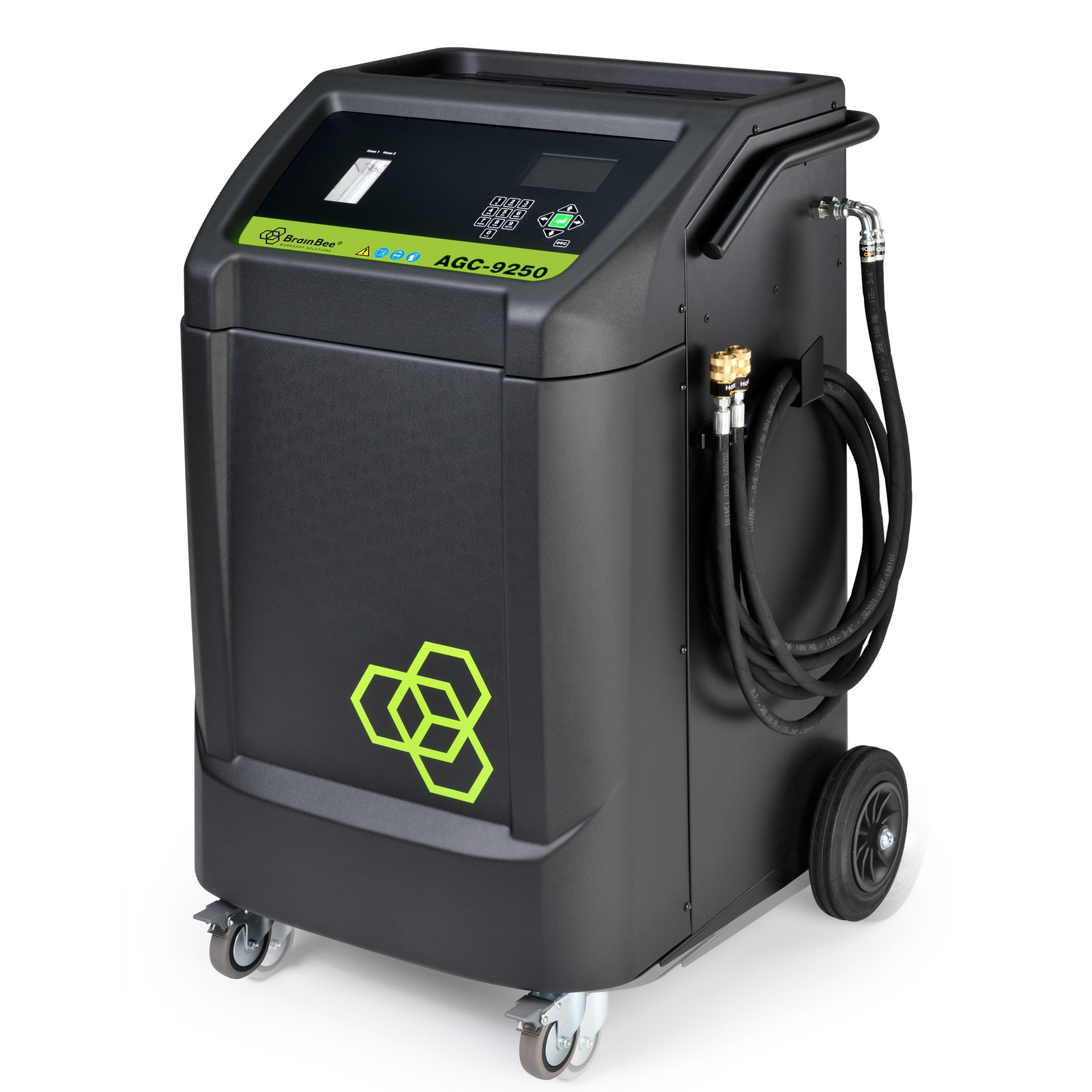 BrainBee AGC-9250 automaattivaihteistoöljyn vaihtolaite, sis. adapterisarjan 18 kpl (1–17)